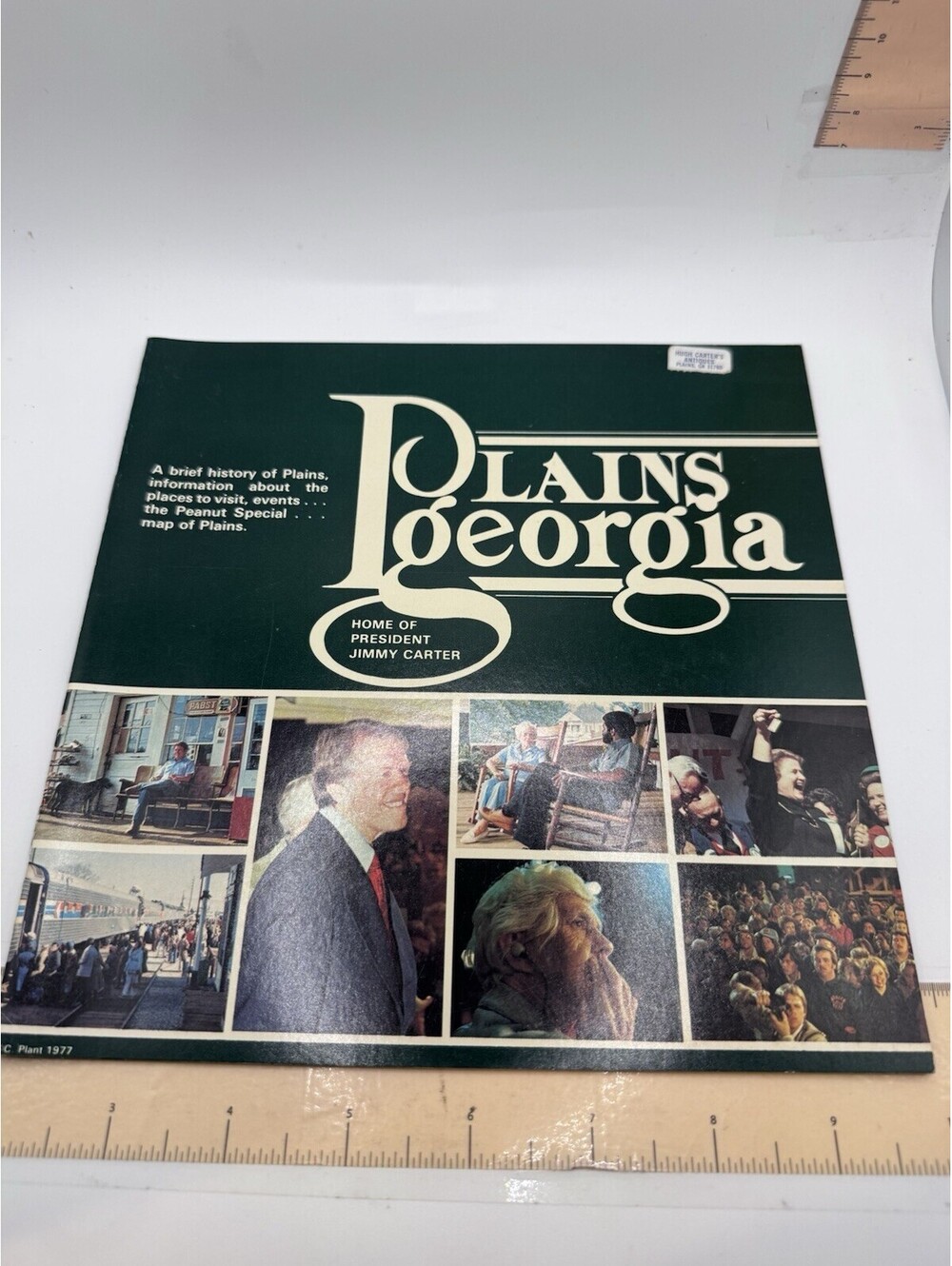 Plains Georgia Home President Jimmy Carter A Brief History Visitor Info Booklet
